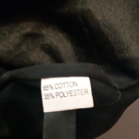 Slinky Black Jaquard Midi Skirt, elastic waist SiZE L - Picture 4 of 14